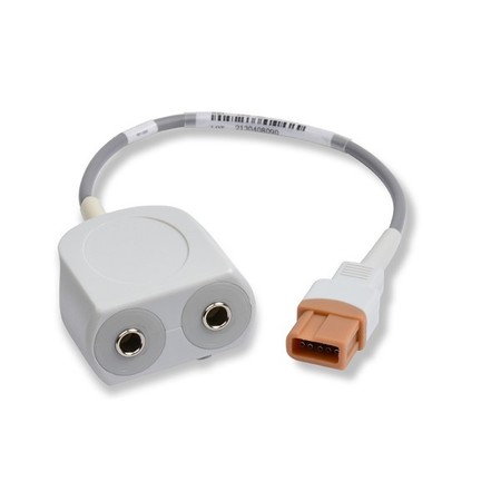 CABLES & SENSORS Spacelabs Temperature Adapter - Dual, Female Mono Plug Connectors DSL-AD20